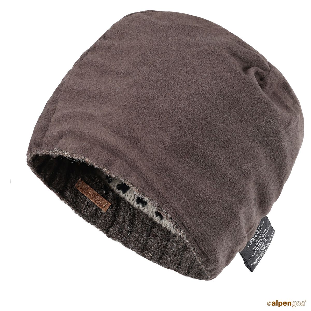 Wollmütze Modell Pagan Fleecefutter